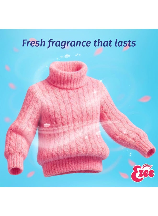 Ezee Godrej Ezee Liquid Detergent - 1kg Bottle | for Winter-wear | Added Conditioner | No Soda Formula | Woolmark Certified - Image 2